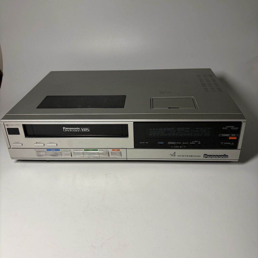 Panasonic OmniVision PV-1540 VHS VCR (1985) Tested & Works